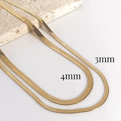 3mm Snake Chain Necklace