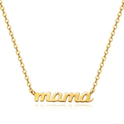 Classic MAMA Letter Necklace